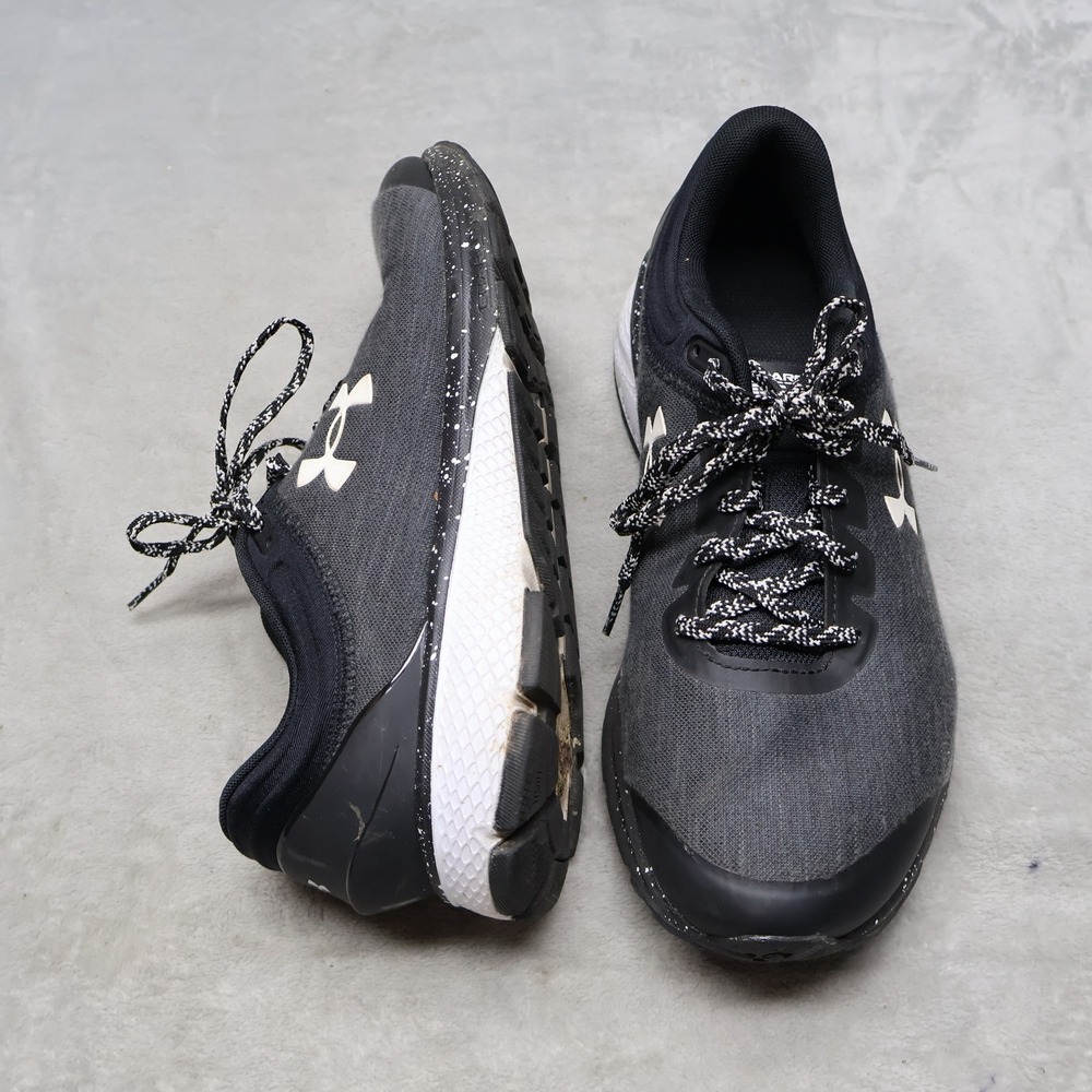 Under Armour Womens 10D Running Shoes Black Charged Escape 3 Training Athletic